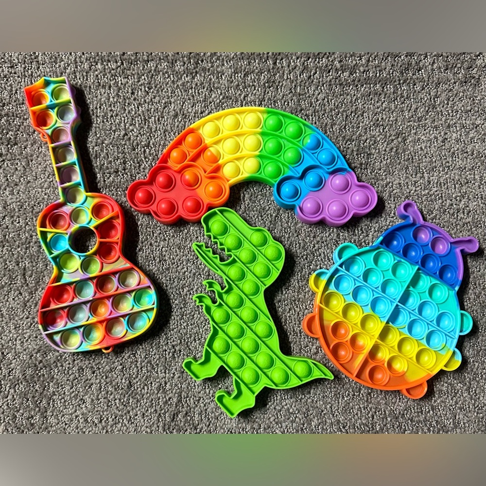 Pop It Fidget Toy Lot